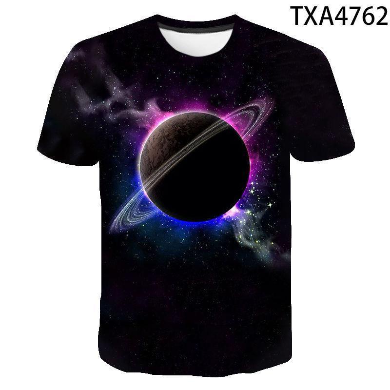Áo Thun In Hình Vũ Trụ Galaxy 3d Thời Trang Đường Phố Cho Nam Và Nữ