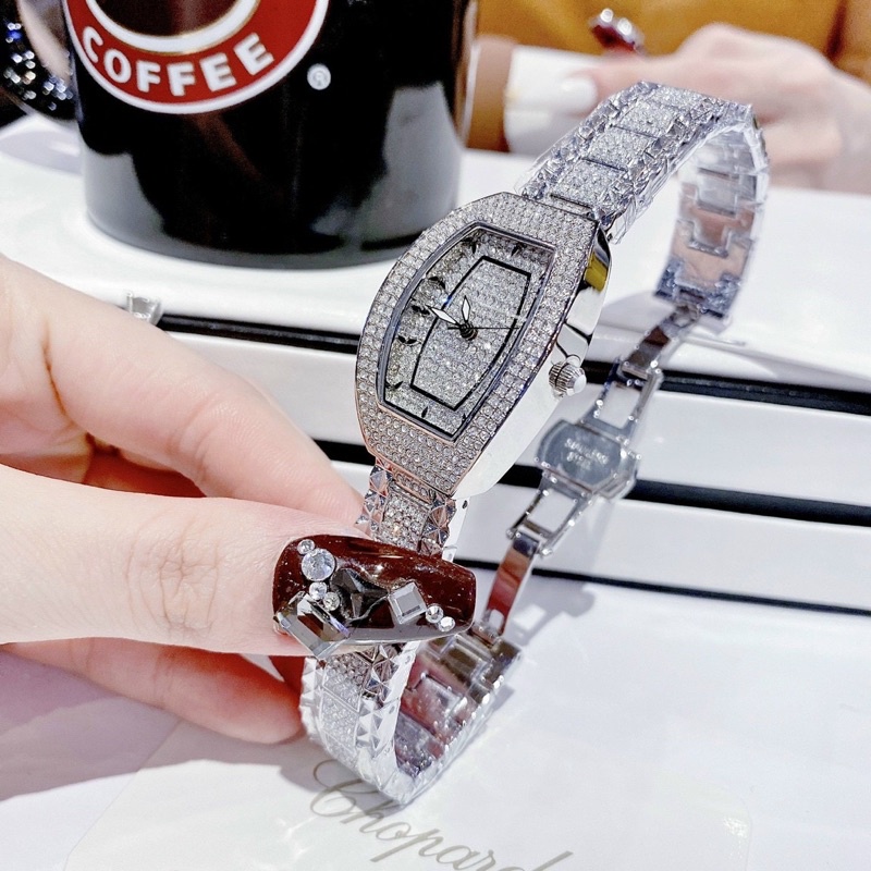 Cực đẹp, đồng hồ đeo tay nữ chopard cực đẹp sang trọng LUTOS WATCH