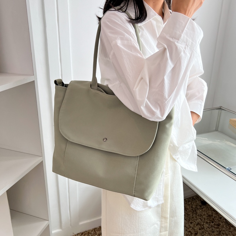 Túi Đeo Vai Bằng Vải canvas Cỡ Lớn Thiết Kế Đơn Giản Thời Trang Cho Nữ