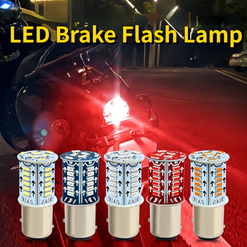 Đèn Phanh Xe Hơi / Xe Máy 1157 Bóng Led Cảnh Báo Va Chạm An Toàn