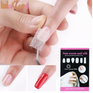 Sợi thủy tinh không dệt sợi thủy tinh nối dài móng tay / nối dài móng chuyên nghiệp cho salon