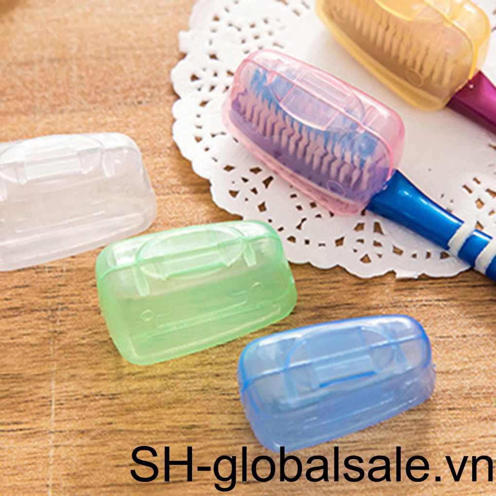 Bộ 5 Vỏ Bọc Bàn Chải Đánh Răng Chống Thấm Nước Chống Bụi Có Thể Tháo Rời Màu S