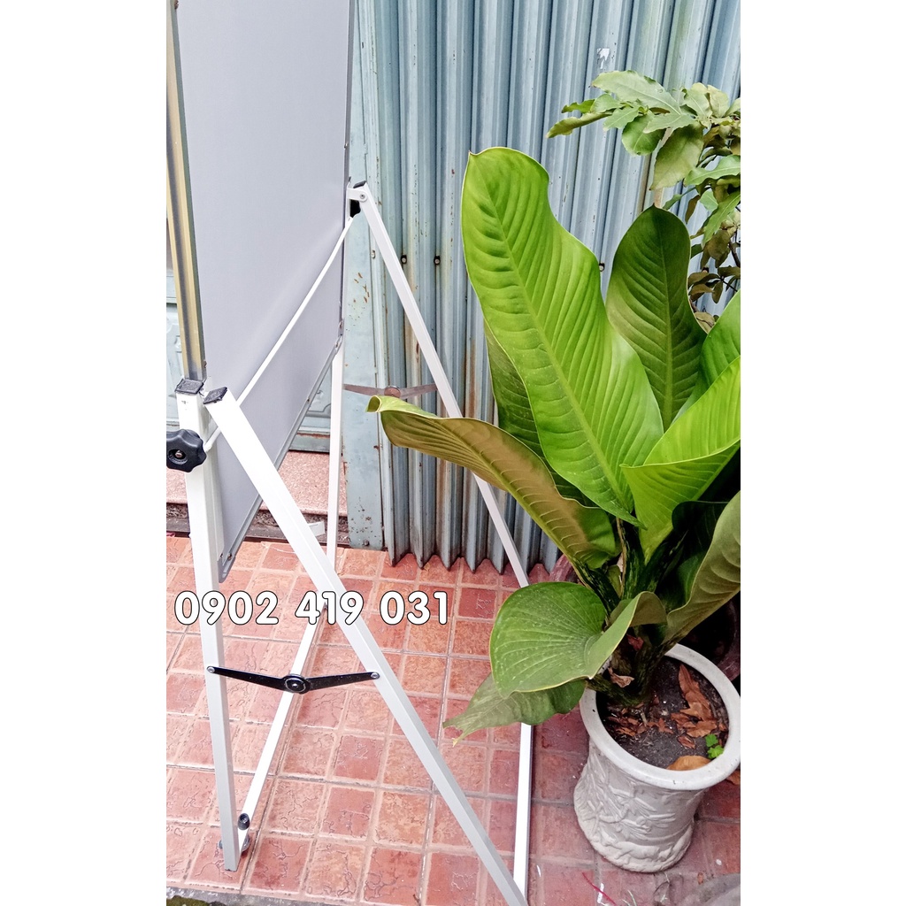 Bảng Filpchart Kẹp Giấy, Chân Gấp có bánh xe di chuyển - 60x100cm