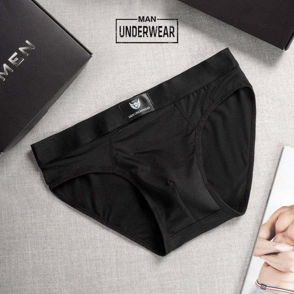 Quần sịp nam Tam Giác Ares cao cấp chất thun lạnh đẹp cạp to co dãn 4 chiều - Underwear Men