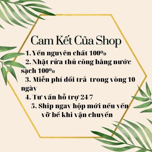 Set yến baby nguyên chất 100% dùng thử cho bé, Yến baby sạch lông tặng kèm táo đỏ đường phèn chưng tại nhà
