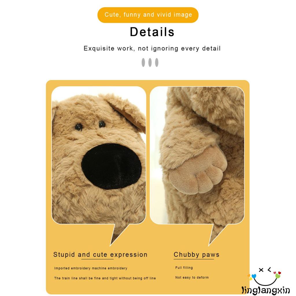 Thú Nhồi Bông Hình Chú Chó Mũi To Dễ Thương