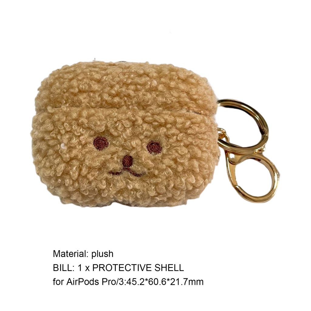 Vỏ Bọc Đệm Tai Nghe Bluetooth Bằng Vải Bông Thêu Hoa Hướng Dương Bảo Vệ Toàn Diện Cho AirPods Pro