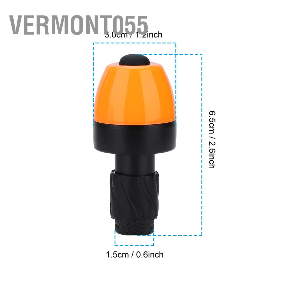 Có thể bán buôn 1 Xe Đạp Tay Cầm Thanh Cấp Đèn LED Cắm Nhan Cảnh Báo An Toàn Vermont055 Hàng giao ngay