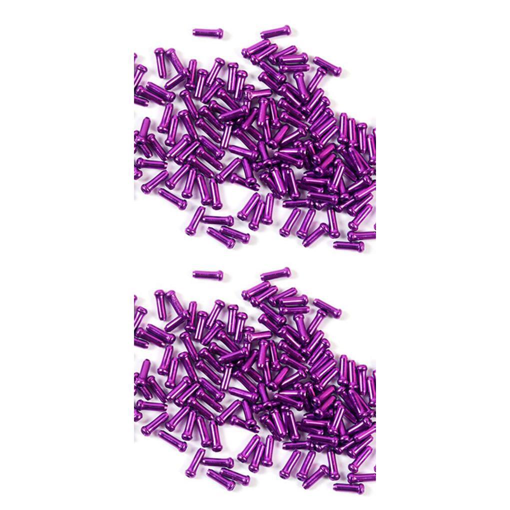 Nắp Đậy Dây Phanh Đuôi Xe Đạp Leo Núi Bằng Hợp Kim Nhôm Màu Xanh Dương 1 / 2 / 3 / 5