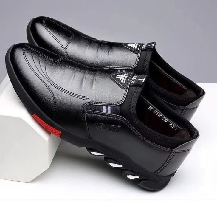 Giày lười nam da pu MixxFashion đơn giản thời trang