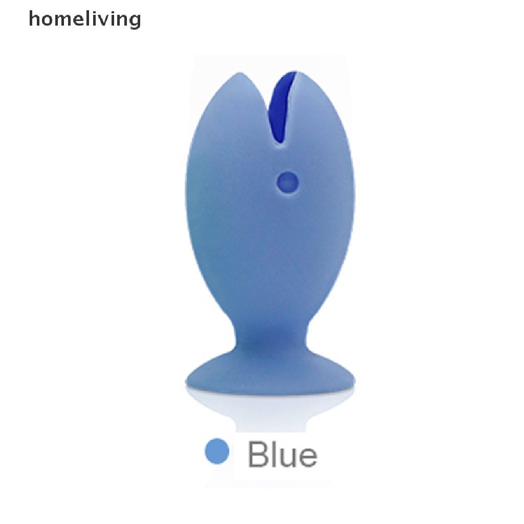 Giá Đỡ Bàn Chải Đánh Răng Bằng Silicone 45mm Hình Con Cá