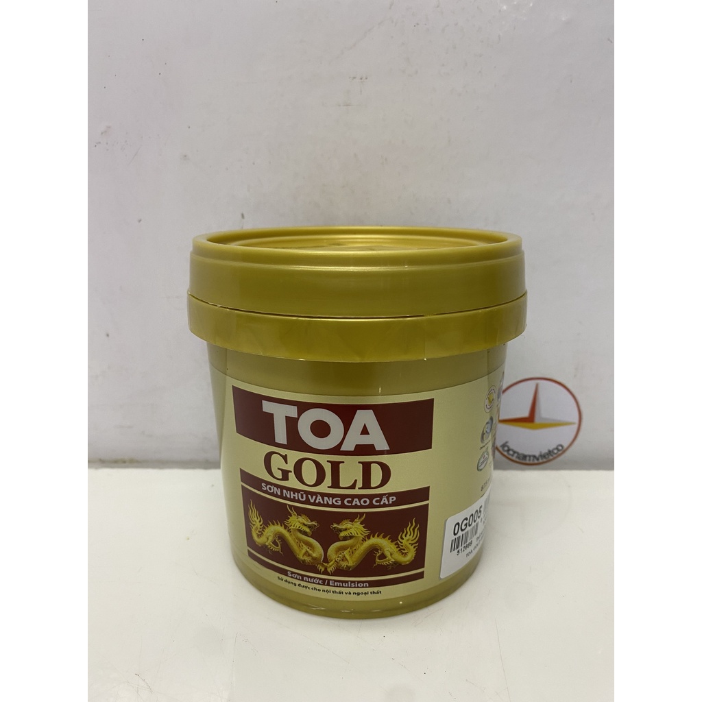 Sơn nhũ vàng Toa 875ml
