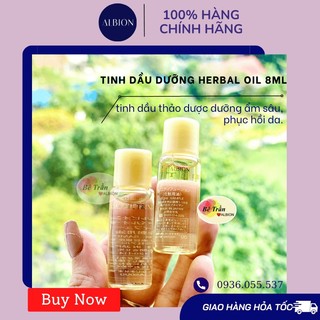 [ALBION] Tinh dầu dưỡng Herbal Oil 8ml (100% AUTH)