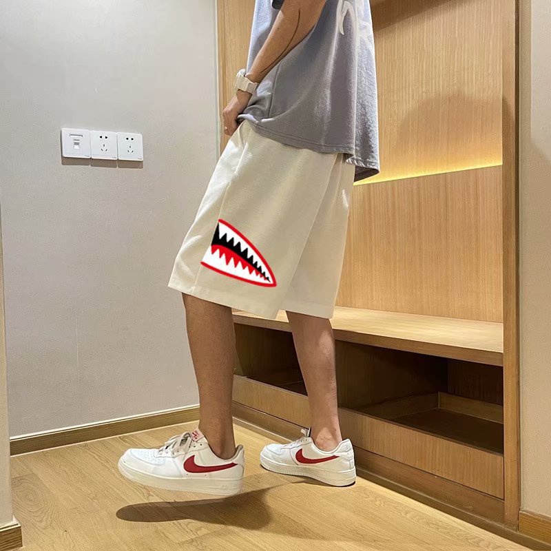 Quần Lửng In Hình Cá Mập Thời Trang Mới Cho Nam
