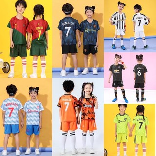 Bộ đồ đá banh jersey no.7 cr7 dành cho trẻ em