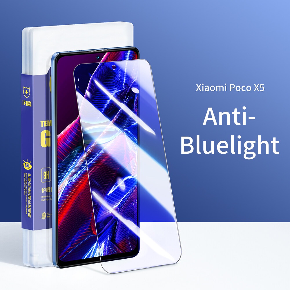 SmartDevil Kính cường lực màn hình điện thoại SMARTDEVIL chống ánh sáng xanh cho Xiaomi Poco X5 Pro Poco X5 Poco F5 Redmi Note 12 Pro