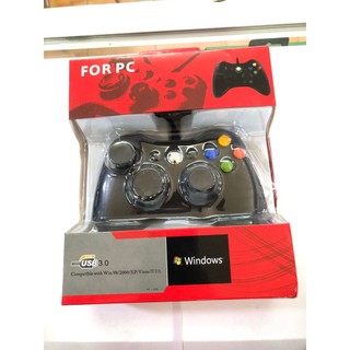 TAY CẦM GAME ĐƠN RUNG USB-360 CÓ DÂY KIỂU DÁNG XBOX CỰC PRO HÀNG LOẠI 1