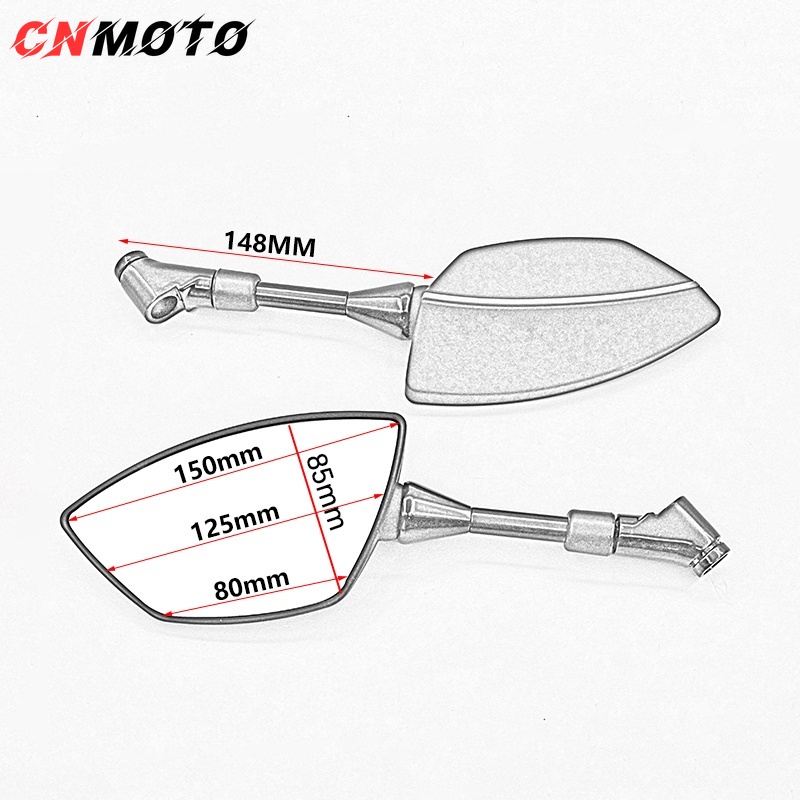 Gương Chiếu Hậu Chuyên Dụng Cho Xe Mô Tô YAMAHA MT01 MT03 MT15 MT25 MT07 MT09 MT10 MT 01 03 07 09 10 15