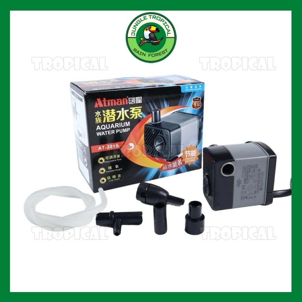 Máy bơm chìm Atman AT-301S - AT-302S - AT-303S - AT-304S - AT-305S - AT-306S - Máy bơm nước hồ cá thủy sinh siêu êm