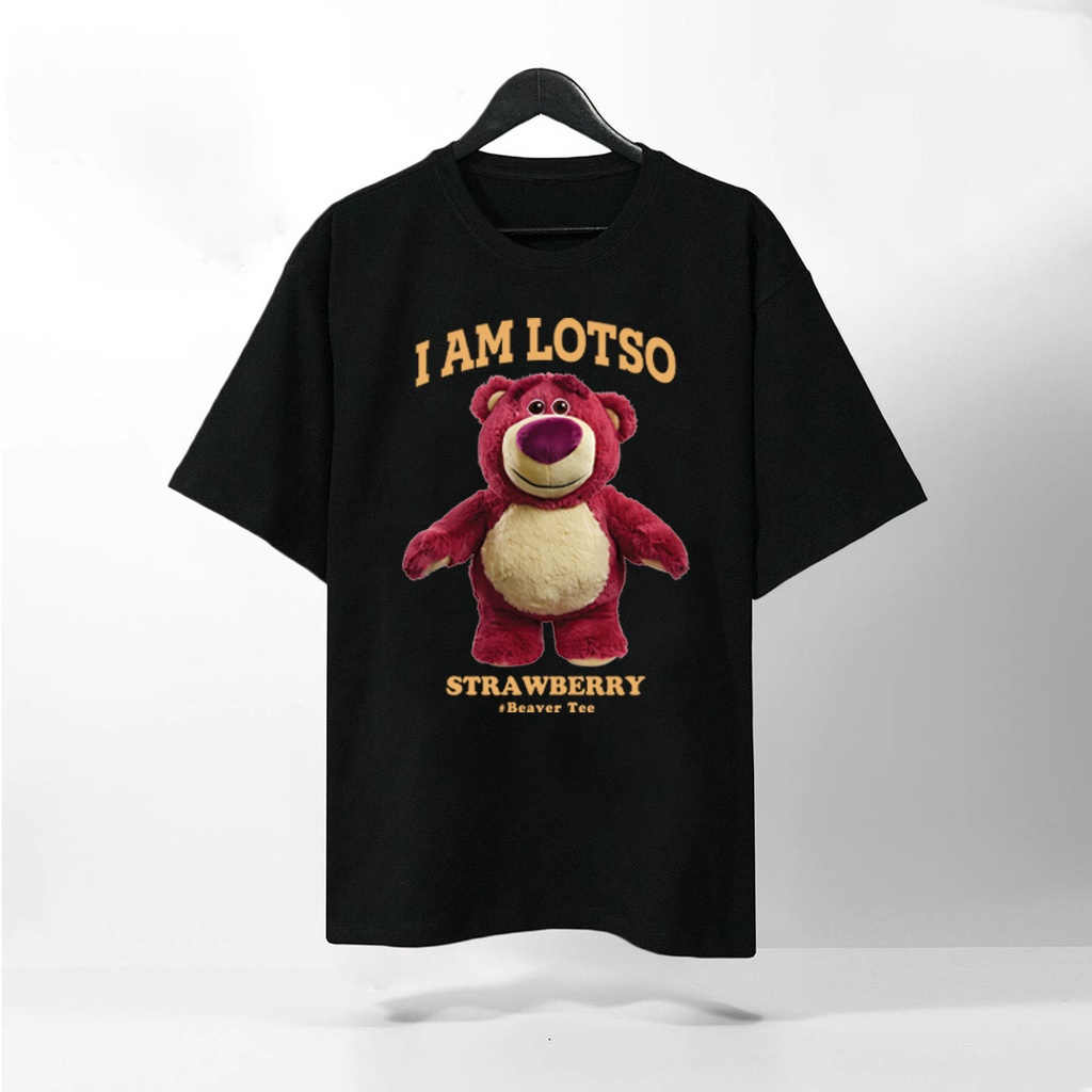 Áo thun I AM LOTSO Strawberry mặc đôi cực đẹp, Áo Phông Unisex Nam Nữ