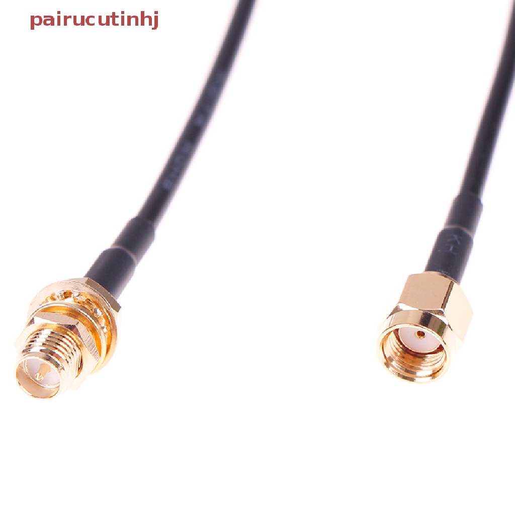 1 Cặp Dây Cáp Ăng Ten WiFi Nối Dài 1m RG174 RP-SMA
