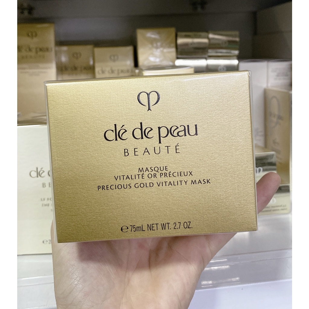 Mặt Nạ ❣️FREESHIP❣️ Mặt Nạ Cle De Peau Beaute Precious Gold Vitality Mask