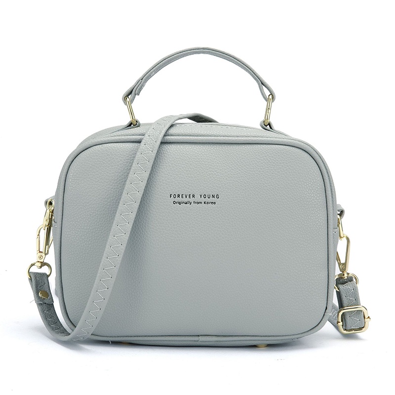 Túi Đeo Vai Sức Chứa Lớn Thời Trang Hàn Quốc Đơn Giản Cho Nữ