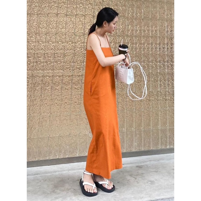 Vera Dress váy 2 dây xuông