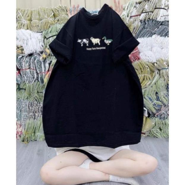 [ Rẻ Vô Địch ] Áo Phông 3158 Cotton Khô Form Rộng Nam Nữ Unisex In Hình 3CV