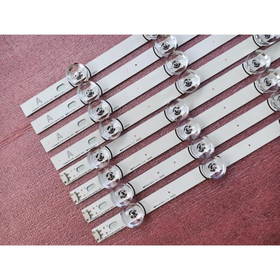 THANH LED TIVI  LG 39LB CHÓA LỚN 6V 39LB561 39LB652 39LB5800 HÀNG MỚI 100% THANH 4 THANH 8 KHÚC NỐI LẠI, MỖI KHÚC 4 BÓNG