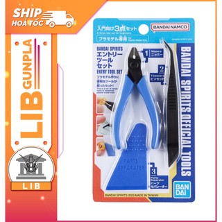 Bộ combo dụng cụ lắp ráp mô hình Gundam cơ bản Bandai Entry Tool Set