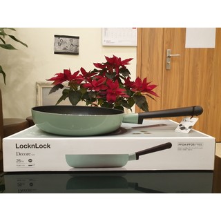 Chảo chống dính decor locknlock 26cm màu mint lde1263ih