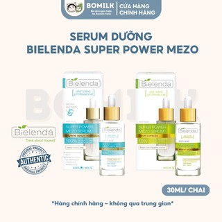 Serum Bielenda Super Mezo Dưỡng ẩm/ Mờ thâm làm sáng da