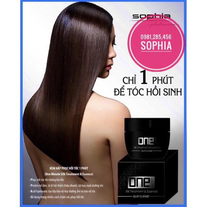 Hấp phục hồi tóc 1 phút sophia ( Hàn Quốc )