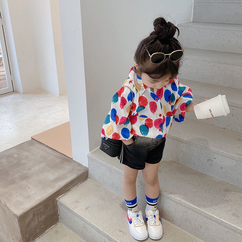 Áo Sơ Mi Tay Phồng Ngắn Thoải Mái Phong Cách Phương Tây Thời Trang Mùa Hè Cho Nữ