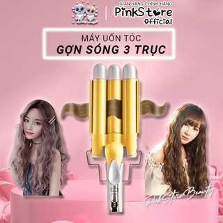 Máy uốn tóc gợn sóng 3 trục /máy bấm tóc gợn sóng/ uốn xoăn sóng nước