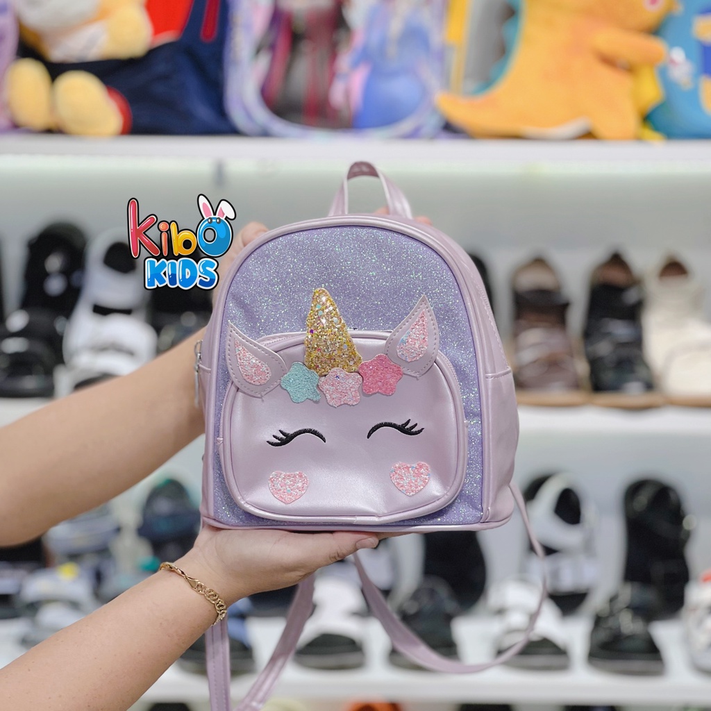 (23*22*12cm) BALO BÉ GÁI ĐI HỌC MẪU GIÁO MẦM NON SIÊU NHẸ