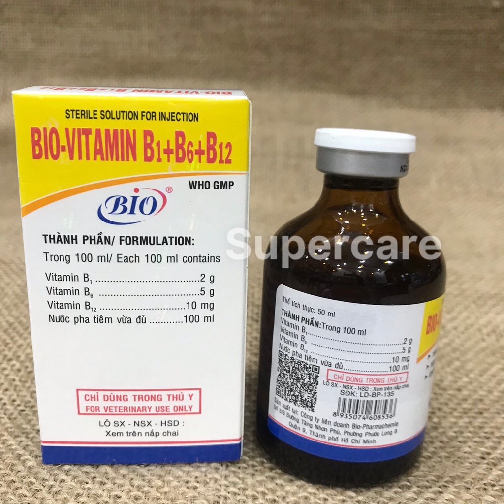 Bio Vitamin B1 B6 B12 Tăng Sức Đề Kháng Chó Mèo
