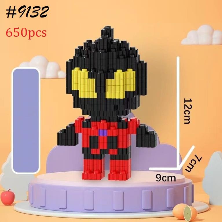 Đồ Chơi Lắp Ráp Mô Hình lle-Go 3D Nhân Vật Hoạt Hình Siêu Nhân Gao - Full Mẫu - Smarttool