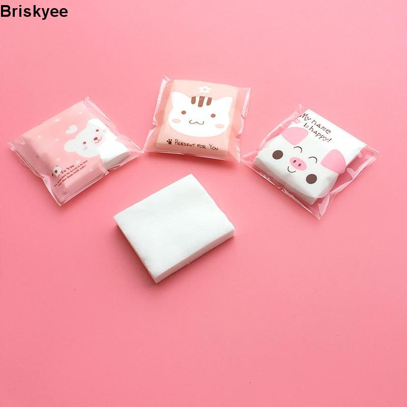 🎶Bông Tẩy Trang Mini Bỏ Túi Du Lịch - Bông tẩy Trang Gói 25 Miếng Xinh Xắn