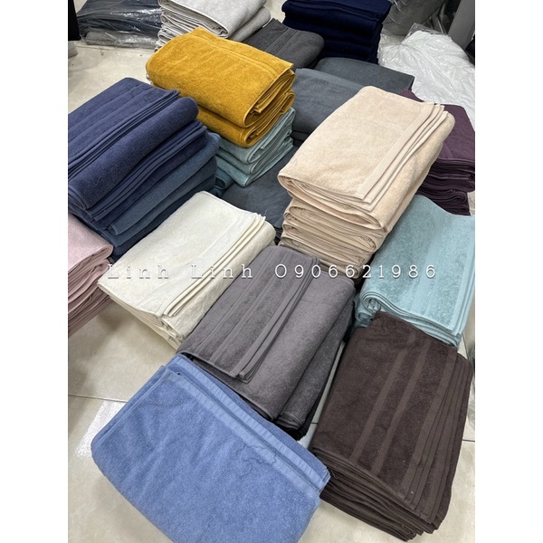 Khăn tắm cỡ trung xuất Hàn 40x80cm (dày) | BigBuy360 - bigbuy360.vn