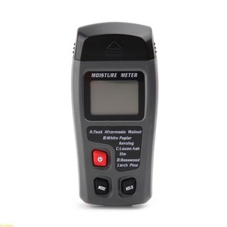 Emt01 two pins digital wood moisture meter 0-99.9% wood humidity tester with lcd