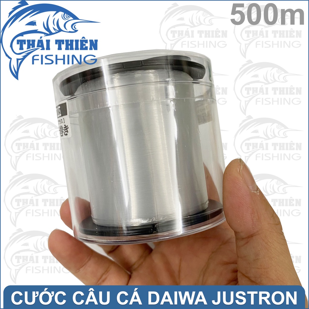 Dây Cước Câu Cá Daiwa Justron Cuộn 500m Made In Japan