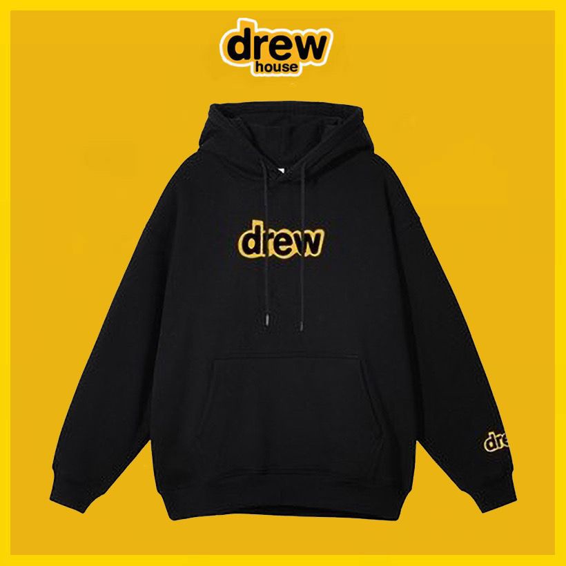 Áo khoác bomber nam、áo khoác nam áo khoác áo thun nam hoodie Lông Xù Mỏng Dáng Rộng In Chữ Drew Justin Phong Cách Mỹ Thời Trang Thu Đông Dành Cho Nam Nữ