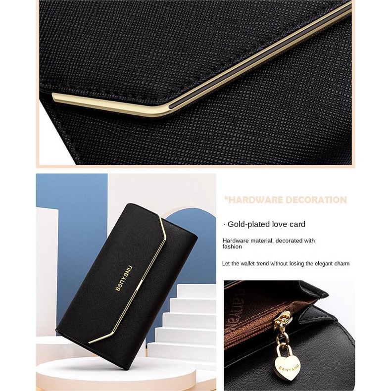 Ví Da Dài Đa Năng Chất Lượng Cao Thời Trang Cho Nữ