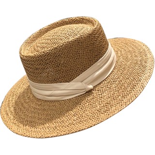 Mũ Cói Gaucho Vintage Quảng Châu MC STUDIO Chất Cói Rơm Tự Nhiên Rộng Vành Che Nắng Đi Biển Form Cứng Đẹp