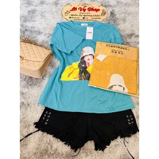 áo thun form rộng nữ