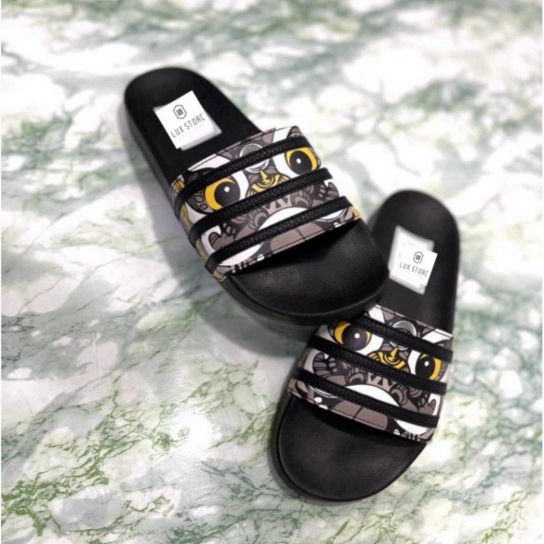 Dép Adidas Kì Lân Đế Chữ - Dép Quai Ngang Nam Nữ Thời Trang Cao Cấp Hottrend 2022