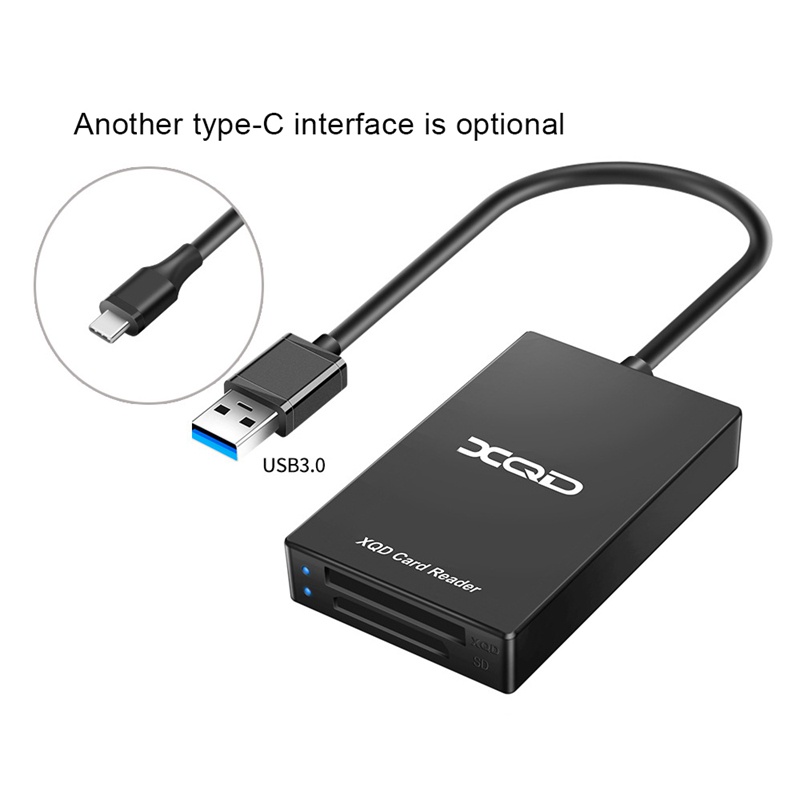 Đầu Đọc Thẻ Nhớ Loại C USB 3.0 SD XQD Cho Sony M / G Series Cho OS Windows
