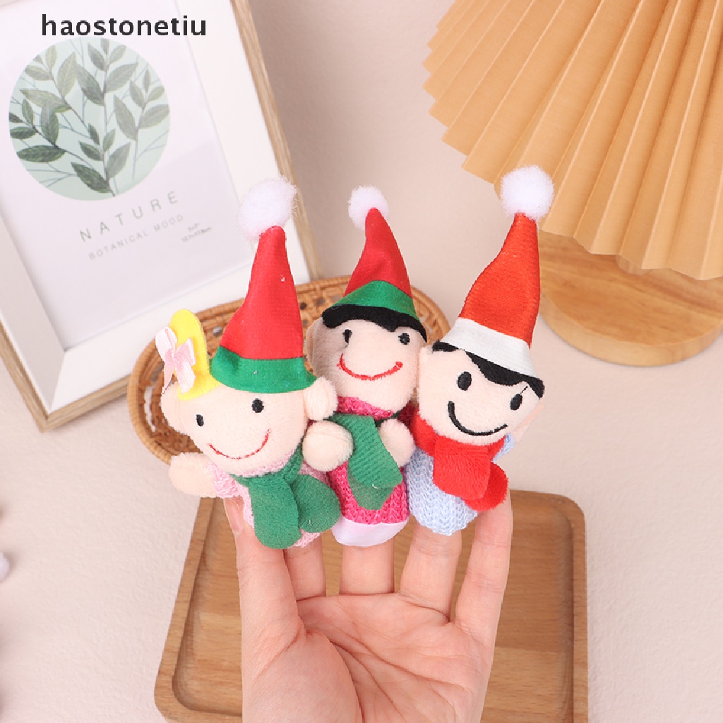 Bộ 6 Con Rối Đeo Ngón Tay Hình Thành Viên Gia Đình Bằng Vải Dùng Để Kể Chuyện